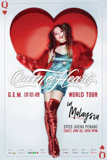 Queen of Heart G.E.M World Tour in Malaysia @ SPICE Arena Penang (30 June 2018)