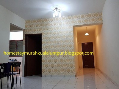 meja makan homestay kuala lumpur