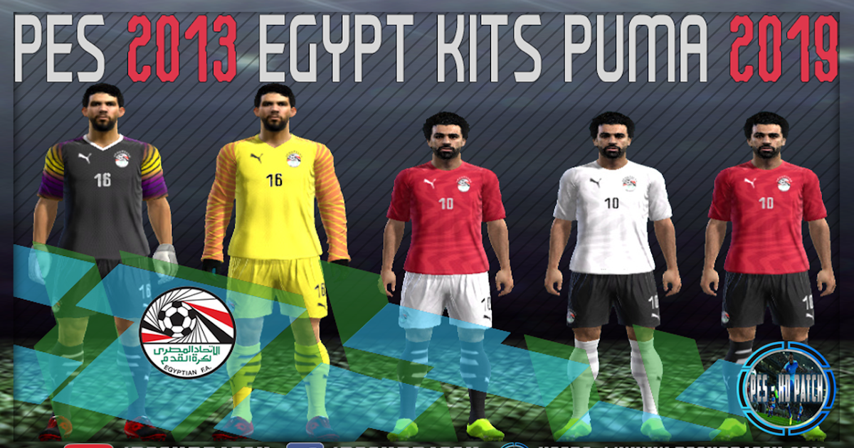 Pes 2013 Egypt Full Kits Puma 2019 By Pes Hd Patch Pes