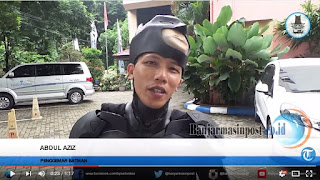 ini mungkin bakal jadi viral media sesmed sebentar lagi BIKER Berkostum BATMAN Ini..Ternyata Seorang GURU Di Banjarmasin