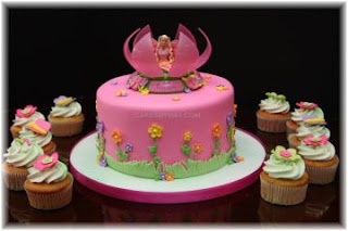 Barbie cakes for children parties