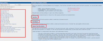 Testlink different types of reports