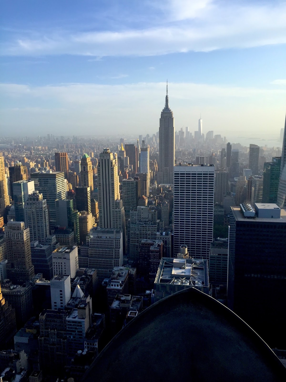 NYC travel guide new york city top of the rock view