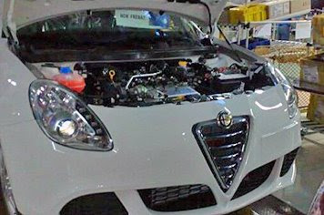 Alfa Romeo Milano 2010 spied uncovered in factory