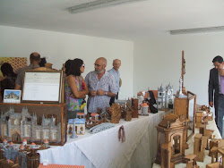 Exposição  de artesanato em Curvos