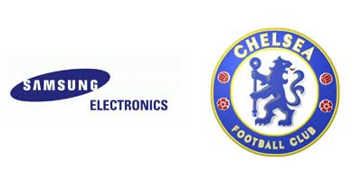 Samsung and Chelsea Logos