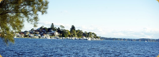 View over Lake Macquarie