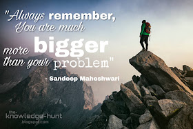 Sandeep Maheshwari Motivational Sayings and Quotes | The Knowledge Hunt