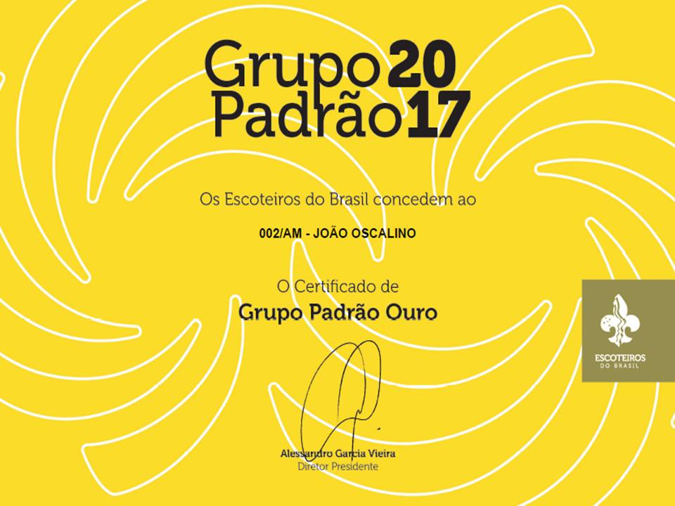 GRUPO PADRÃO OURO