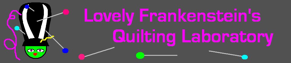 Lovely Frankenstein's Quilting Laboratory