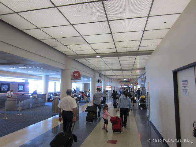 LAX Terminal 4 was under renovation