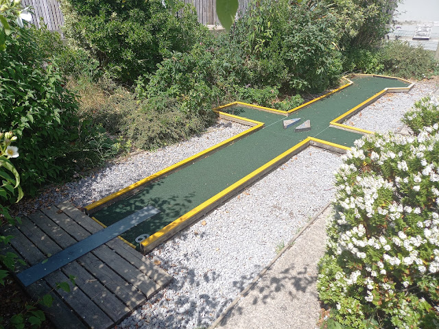 Crazy Golf at the Lake District Coast Aquarium in Maryport