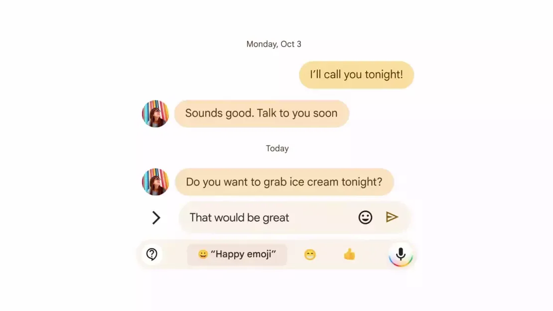 Berita Teknologi Techindopost - Google Assistant dapat mengetahui emoji apa yang mungkin ingin ditambahkan ke dalam percakapan.
