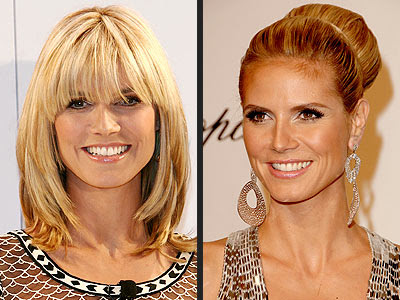 heidi klum hair up. heidi klum hair up. HAIR