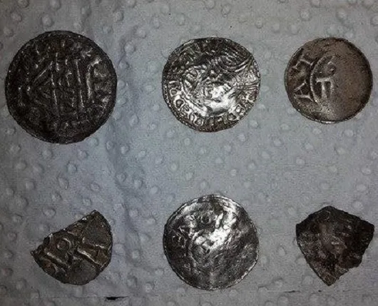 Detectorist finds Viking coin hoard on Denmark's Bornholm Island