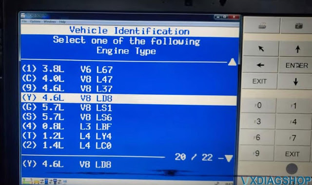 VXDIAG Tech2win GM Crankshaft Position Relearn 6