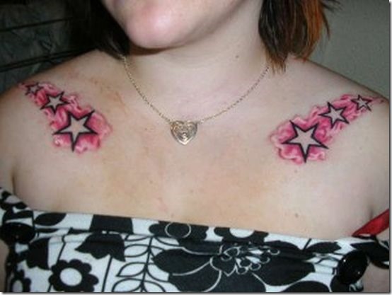 color_amas_dtoiles_clavicule_tatouages