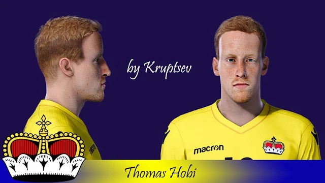 Thomas Hobi Face For eFootball PES 2021