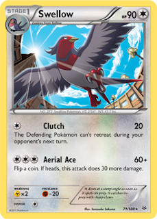 Swellow Roaring Skies Pokemon Card