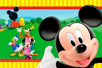 Invitaciones Gratis de la Casa de Mickey.