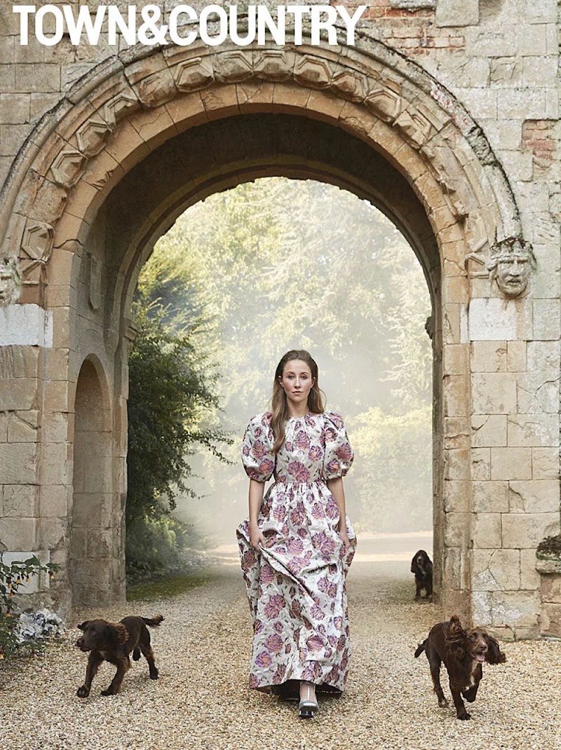 Erin Doherty Featured in Town and Country Magazine - Winter 202