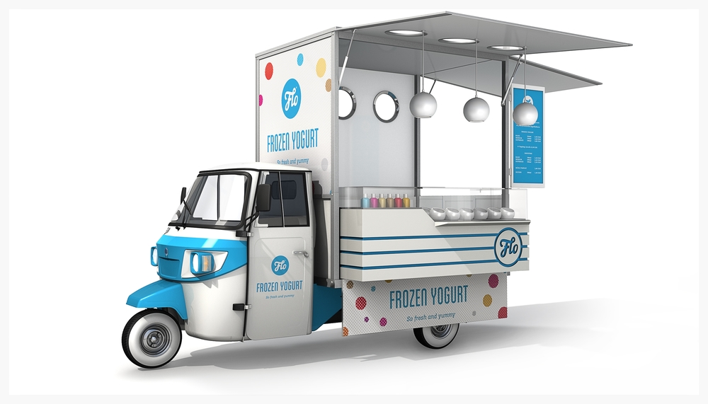 Ide Desain Food Truck Motor  Roda  tiga  Food Truck Indonesia