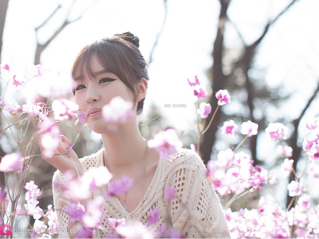 3 Choi Byeol Ha - Outdoor -Very cute asian girl - girlcute4u.blogspot.com