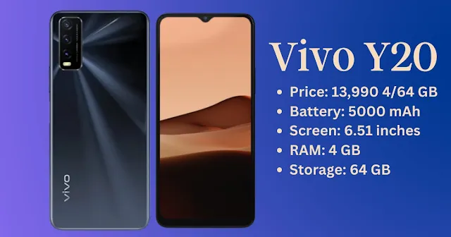 Vivo Y20 Price in Bangladesh