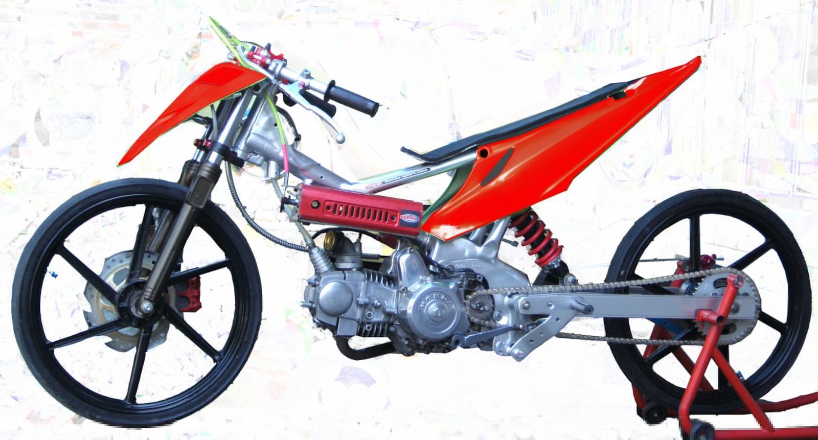 Koleksi Ide Modifikasi Motor Supra X 125 Sederhana Terbaru Palm