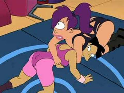 Leela and Amy clearly included to tittilate the sad perverts out there