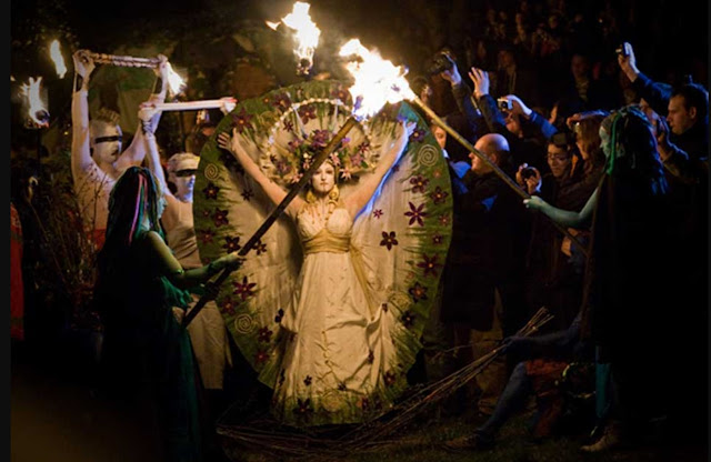 Празднование Фестиваля огня Белтейн