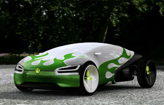 New Modern Design Futuristic 2028 Volkswagen concept car for Future