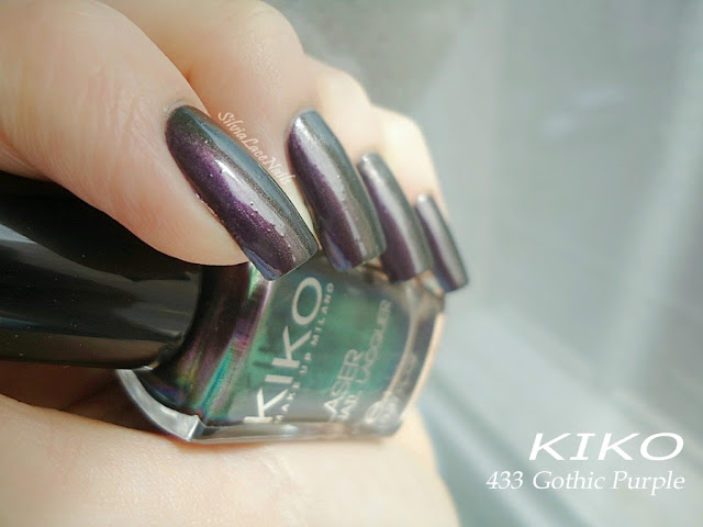 Silvia Lace Nails: KIKO Dark Heroine Collection