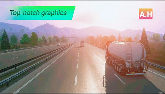 قد شاحنتك في شوارع اوروبا في لعبة المحاكاة Truckers of Europe 3 الجديدة offline ومجانا لهواتف الاندرويد