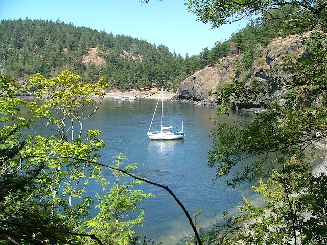 Wind song Anchored at James Island