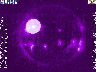 Llamarada solar clase M3.3 se produjo el 03 de Junio de 2012