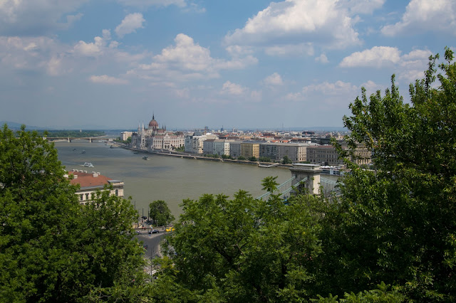 Panorama dalla Galleria nazionale ungherese-Budapest