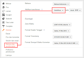 Bahasa Dan Pemformatan,Transliterasi,alat transliterasi,transliteration blogger