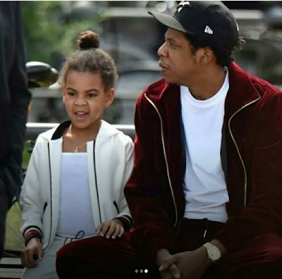 Jay Z enjoys a day at the park with Blue Ivy in Berlin (photos)