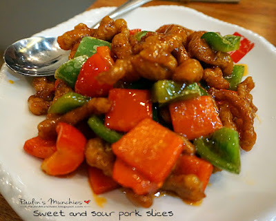 Sweet and sour pork slices - Tianbao Szechuan Kitchen at Hillion Mall - Paulin's Munchies