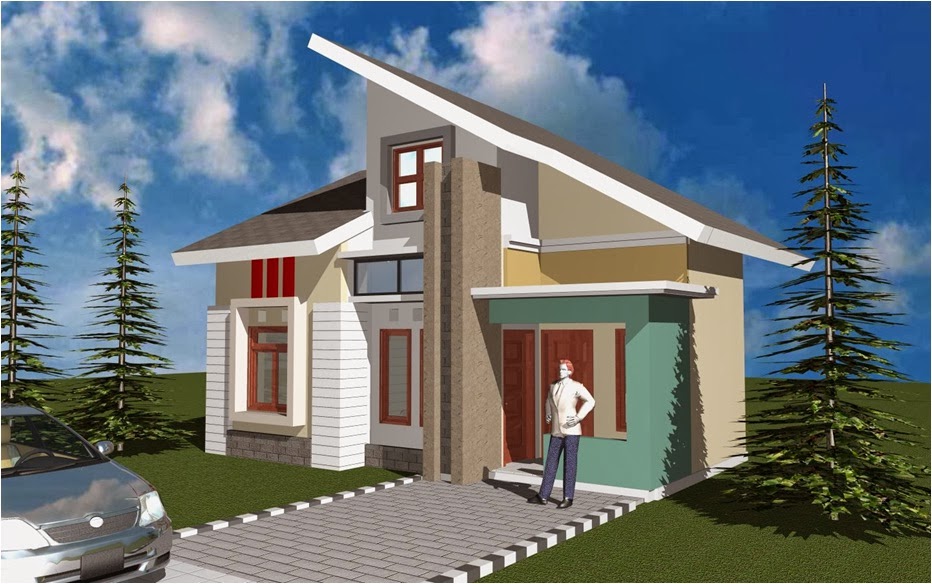 Desain Model Rumah Minimalis  Type 60 Tahun 2014  Rumah 