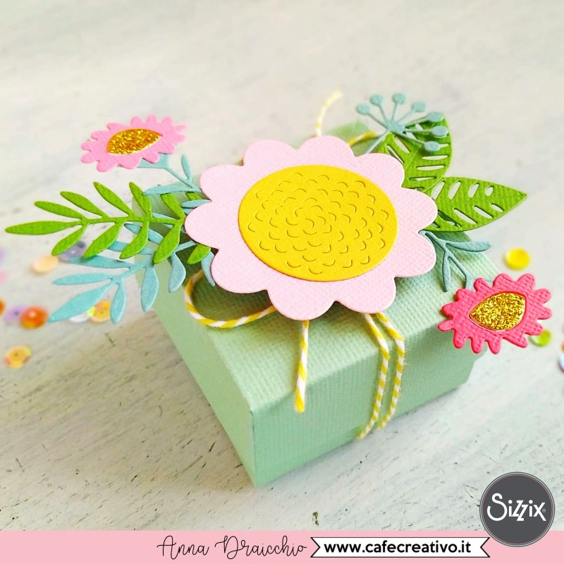 Scatolina fai-da-te - Gift Box Floral Tropics