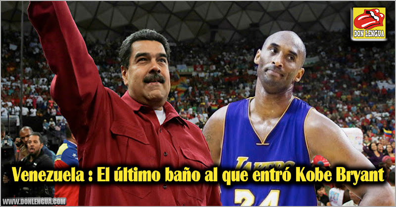 Venezuela : El último baño al que entró Kobe Bryant