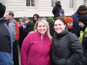 waiting in line inauguration tickets