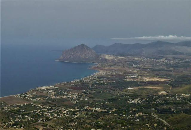 veduta monte cofano da erice