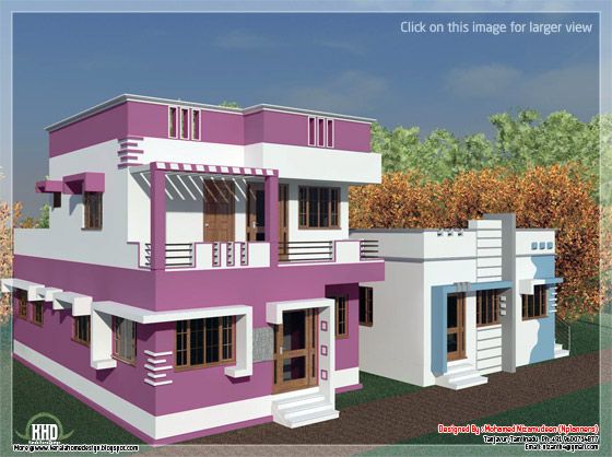 Tamilnadu model house desgin