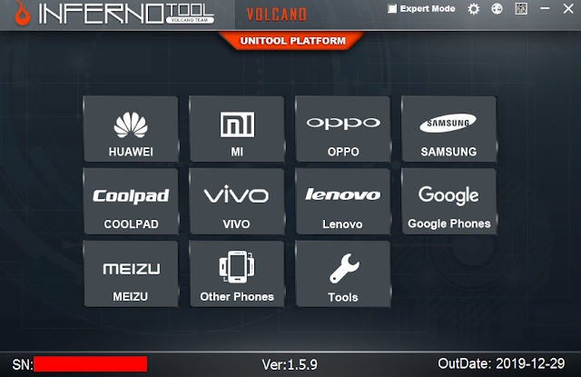 InfernoTool Uni Tool v1.5.7 latest 2020 Tool | Free Download