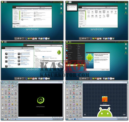 Mengubah Windows 7 Menjadi Mirip Android