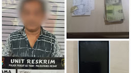 Atensi Intruksi Kapolda Sumut Babat Semua Judi, Polsek Percut Seituan Tangkap Agen Togel di Jalan Pembinaan