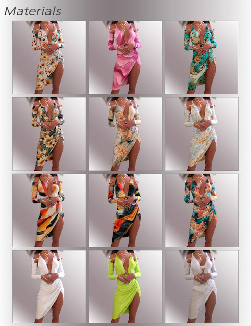 Elevate Your 3D Renders with dForce Lirien Outfit for Genesis 9 Feminine